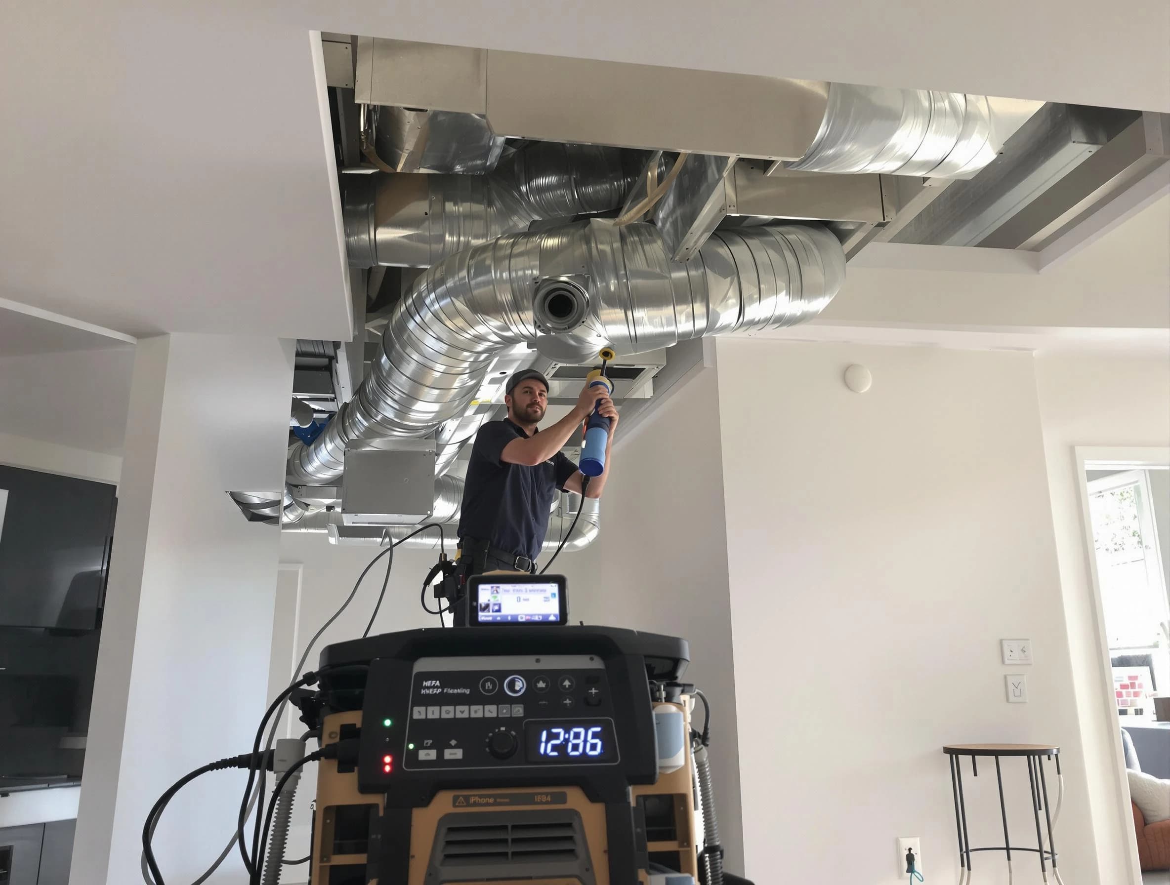 Advanced pure air duct cleaning by Baldwin Air Duct Cleaning in Baldwin