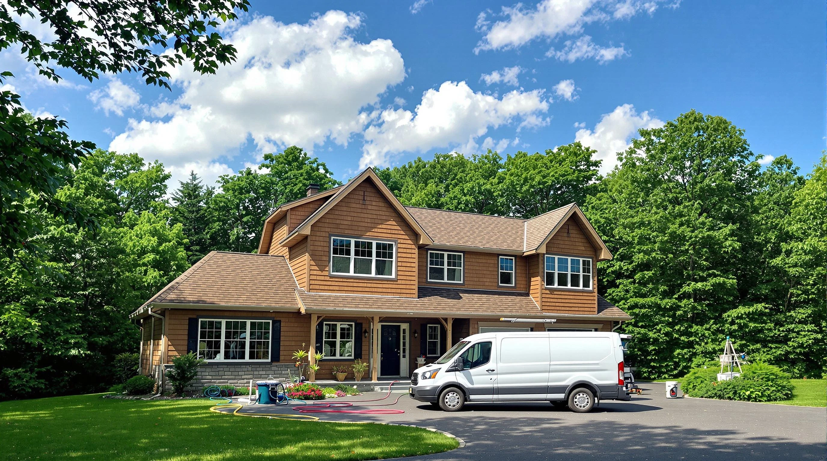 Baldwin Air Duct Cleaning air duct cleaning crew working in Pleasant Hills, PA