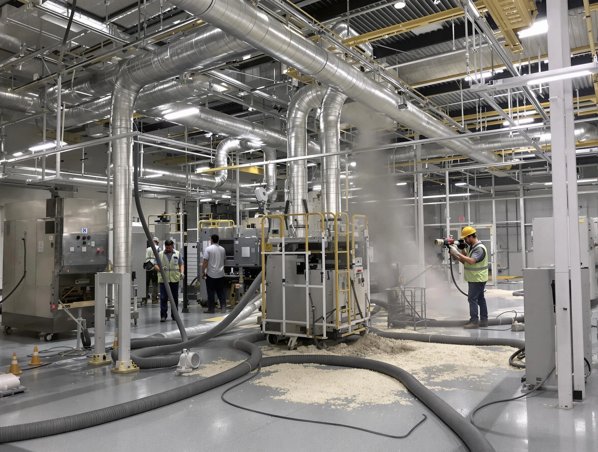 Heavy-duty industrial duct cleaning by Baldwin Air Duct Cleaning in Baldwin